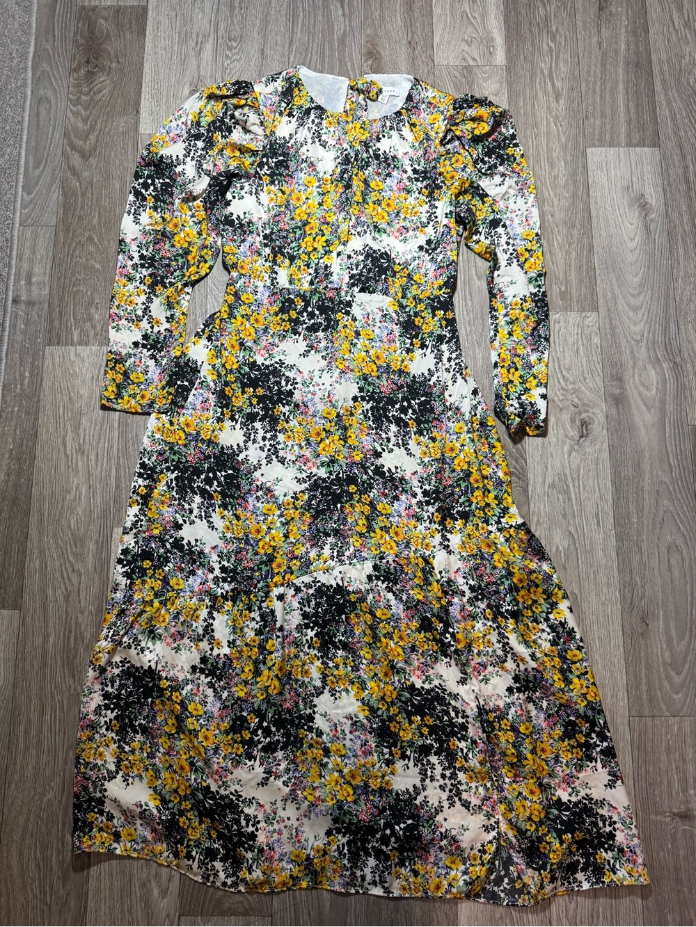 Topshop Maxi Floral Dress Size 8
